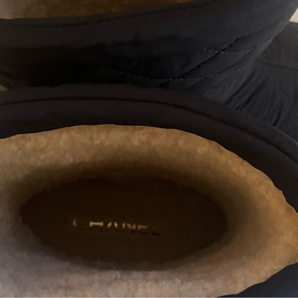 Authentic New CHANEL Logo Apres Ski Winter Boots - Size 36 - Picture 10 of 13